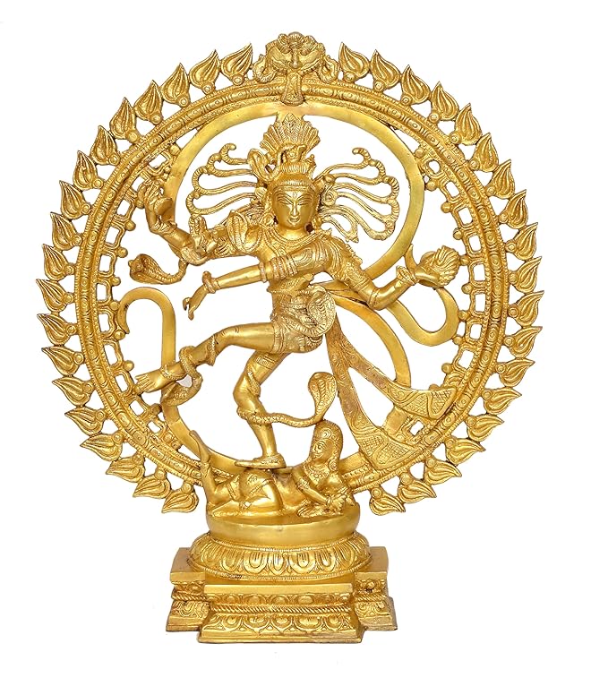 Brass Natraj Lord Shiva Dancing Natraj Brassl Idol Statues Height: 20 inch Craft Detail