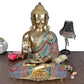 Brass Abhay Mudhra Buddha Idol Statue Height 16 inches