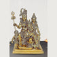 Brass Shiv Parivar Murti Idol Statue Sculpture | Multicolor | Home Décor | Height 15 Inches