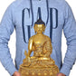 Buddha, Statue Idol Buddha Religious Statue for Home & Office in Brass Height :14.5 Inch