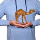 Brass Camel Figurine - Handcrafted for Home and Office Decor (Height : 6 inch)