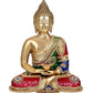 Brass Buddha Statue Idol Buddha Religious Statue, Height 18 Inch