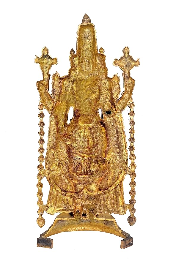 Brass Tirupati Balaji Statue Idol Murti for Home Decor Temple | Height 40 inches