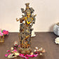 Brass Lord Krishna Idol Krishna (Height: 14 inches)