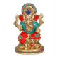 India God Brass Lord Ganesha Idol Decorative Showpiece Home Office Temple Gift Item Multicolour Height 5 Inches