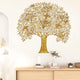 AONA Brass Kalpavriksha Tree Wall Hanging Golden 