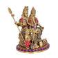 Brass Shiv Parivar Shiva Parivar Idol Religious Statue | Height : 10 Inch