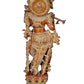 Brass Lord Krishna Idol Statue Figurine Sculpture Decorative Showpiece Multicolour Height 29 Inches