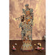 Brass Lord Krishna Idol Statue Figurine Sculpture Decorative Showpiece Multicolour Height 29 Inches