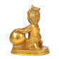 Brass Laddu Gopal | Laddu Gopal Ji | Nand Gopal | Makhan Chor | Bal Krishna | Height 7.5Inch