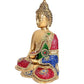 Brass Buddha Statue Idol Buddha Religious Statue, Height 18 Inch