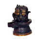 Brass Shiva Linga Statue Idol with 3 Shiva Head Engraved | Height : 5 inches