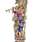 Brass Idol Krishna Maakhan Chor Murlidhar Home Decor Height : 29 inches