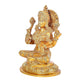 Brass Goddess Lakshmi Idol Maa Lakshmi Height 7 Inch