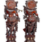 AONA Radha Rani and Lord Krishna Idol Decorative Showpiece - (Brass, Height 29")