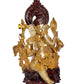 Brass Lord Ganesha Idol Statue Decorative Sculpture for Home Office Mandir Pooja Showpiece (Height 29 Inch)