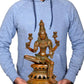 Brass Goddess Lakshmi Statue Laxmi Murti - Exquisite Hindu Goddess Idol for Home Decor and Worship (Height: 12 Inch)