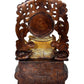 Lord Ganesh Murti Ganesha Idol Ganpati Bhagwan Brass Statue for Home Entrance Good Luck Vastu Decoration Height : 13.5 Inch