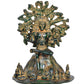 Brass Dakshinamurti Shiva Statue for Home Decor Temple Office Mandir, Height: 12 Inch