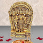 Virat Roop Dasavtar Bhagwan Vishnu Golden in Brass for Puja (Height :11.5 inch)