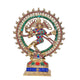 Brass Natraja On Base Statue Idol for Home Decor Showpiece | Height : 13.5 inches