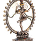 Antiques Nirmala Poly Resin Copper Finish Lord Natraj Decorative Showpiece