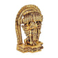 Virat Roop Dasavtar Bhagwan Vishnu Golden in Brass for Puja (Height :11.5 inch)