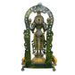 Brass Devi Laxshmi Idol Maa Laxmi Idol for Diwali Pooja for Home Height 16.1 Inch