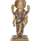 Brass Dhanvantari The Physician of Gods Brass Religious Statue Height 8 Inches