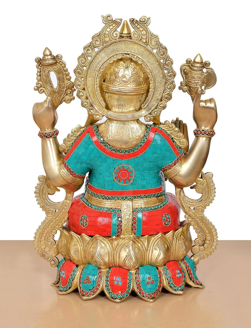 Brass Big Ganesha Statue (Height 20 Inch)