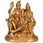 Brass Goddess Shiva, The Householder, Height: 5.9"