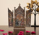 AONA Resin Jesus Church Gate Statue for Home Desk Decor