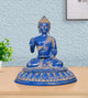AONA Brass Buddha unique in blue colour 