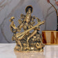 Brass Maa Saraswati Statue - Handcrafted Hindu Goddess Saraswati Idol for Home Decor and Pooja (Height 11 Inch)