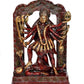 Brass Goddess Mahakali Kali MATA Idol Statues with Shivji, Home Decor Pooja Mandir (Height: 9.5 inch)