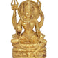 Brass Shiva and Parvati Ardhanrishvara Murti Religious Statue for Home Temple Decor (Height :10 inch)