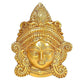 Brass Durga Mask Idol Maa Durga Mask Wall Hanging Wall Decor Height 7.5 Inch