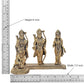 Bronze Ram Darbar with Sita Lakshman Hanuman Bronze Finish Statue, for Home Decor Pooja Mandir (Height 6 inch)