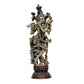 Lord Murli Manohar Krishna Krishan Brass Statue Murti Gift & Home Decor Big Size- Height 15 Inches