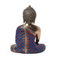 Brass Buddha Statue Meditation Showpiece Figurine Height 12.5 Inches