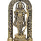 Fine Brass Ram ji ki Murti Ram Lalla Statue in Ayodhya Mandir for Home and Office Decor (Height 6 inch)