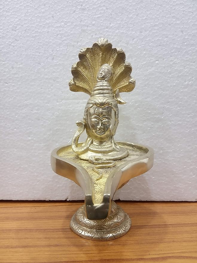 Lord Shiva Ji Head with Shesh Nag Idol Shiv ji Height 10 Inch