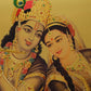 Radha Krishna Religious Poster | Multicolor | Goldfoil | 30 cm x  45 cm