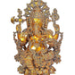 Brass Ganesha Murti Idol (Height 16 Inches)