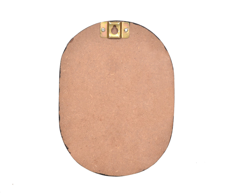 Premium Brass Ashoka Stambh National Emblem Wall Hanging on Wooden Plaque