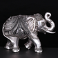 Bronze Elephant Figurine Best gifts (Silver)