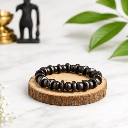 Karungali Spiritual Bracelet – Certified Black Ebony Wood