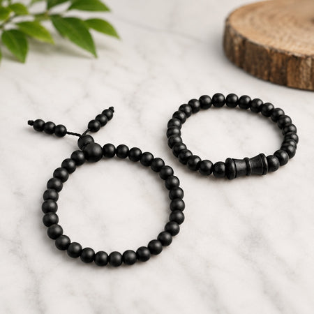 Karungali Damru Bracelet – Includes Complimentary Karungali Bracelet