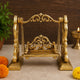 Brass Laddu Gopal Jhula – Traditional Bal Gopal Swing (Height: 8.5 Inches)