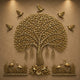 Handcrafted Brass Kalpavriksha Tree | Symbol of Wishes & Prosperity (Height: 48 Inches)